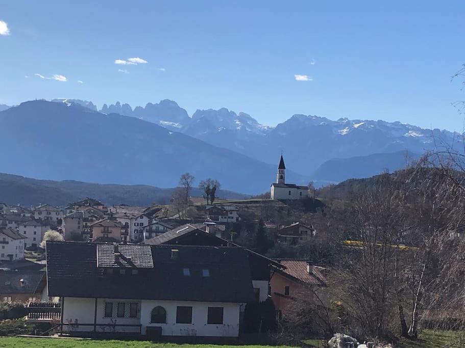 Appartamento Luminoso, Giardino, Vista Dolomiti. Baselga di Pine Luaran gambar